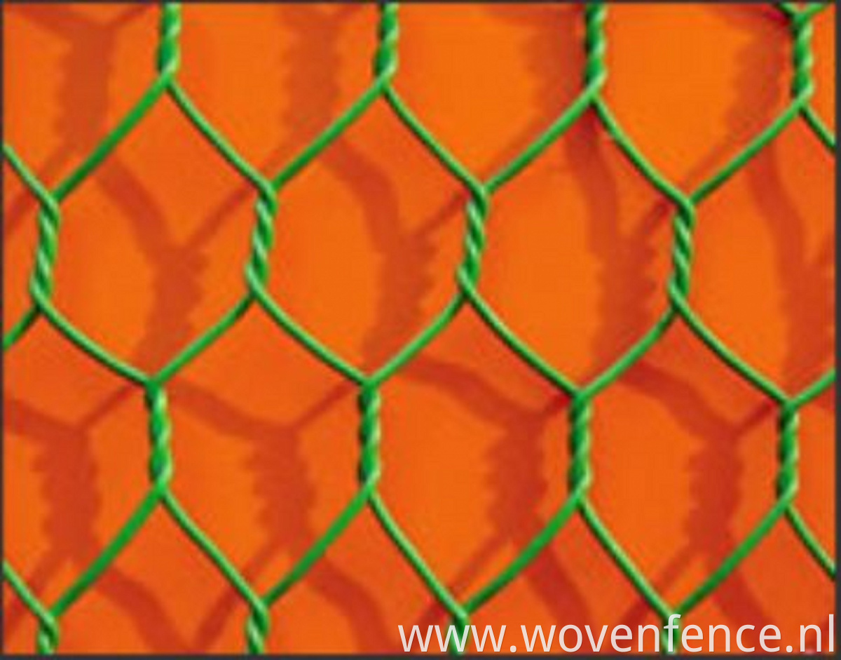 PVC coated hexagonal wire mesh